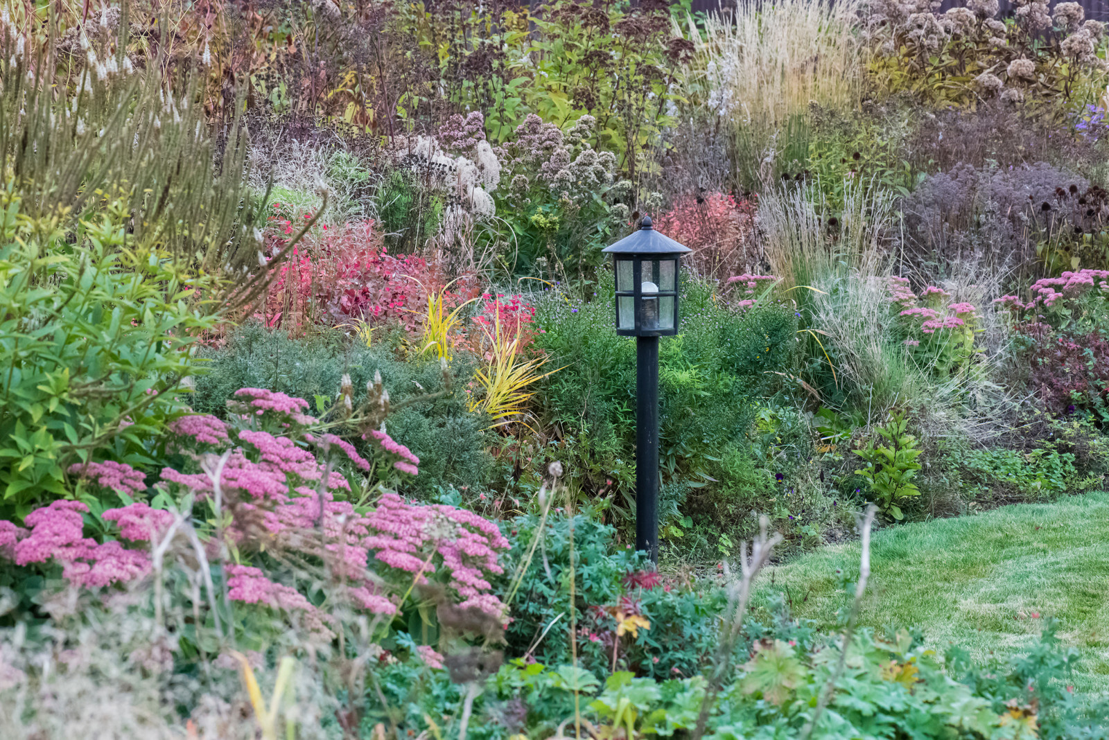 Большой сад в пригороде