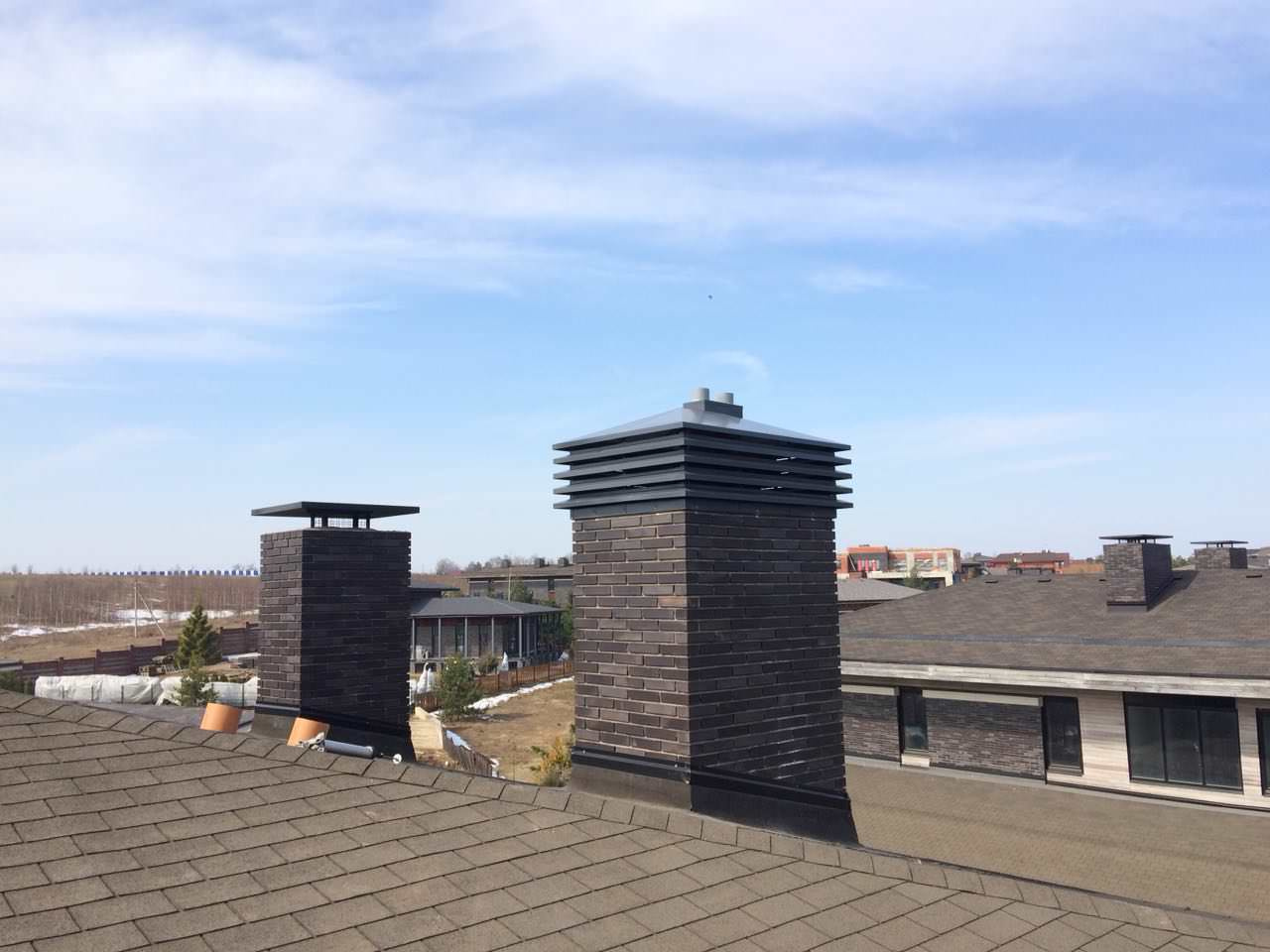 Флюгарки на вентиляционные шахты в MONACOVO