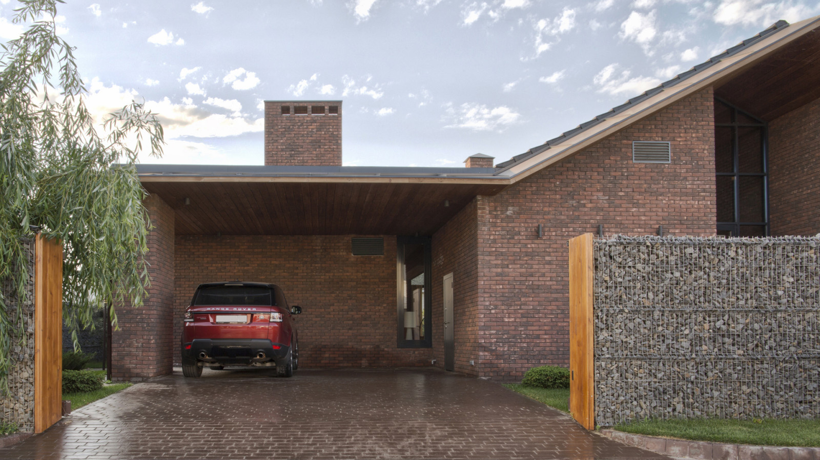 Навес для машины