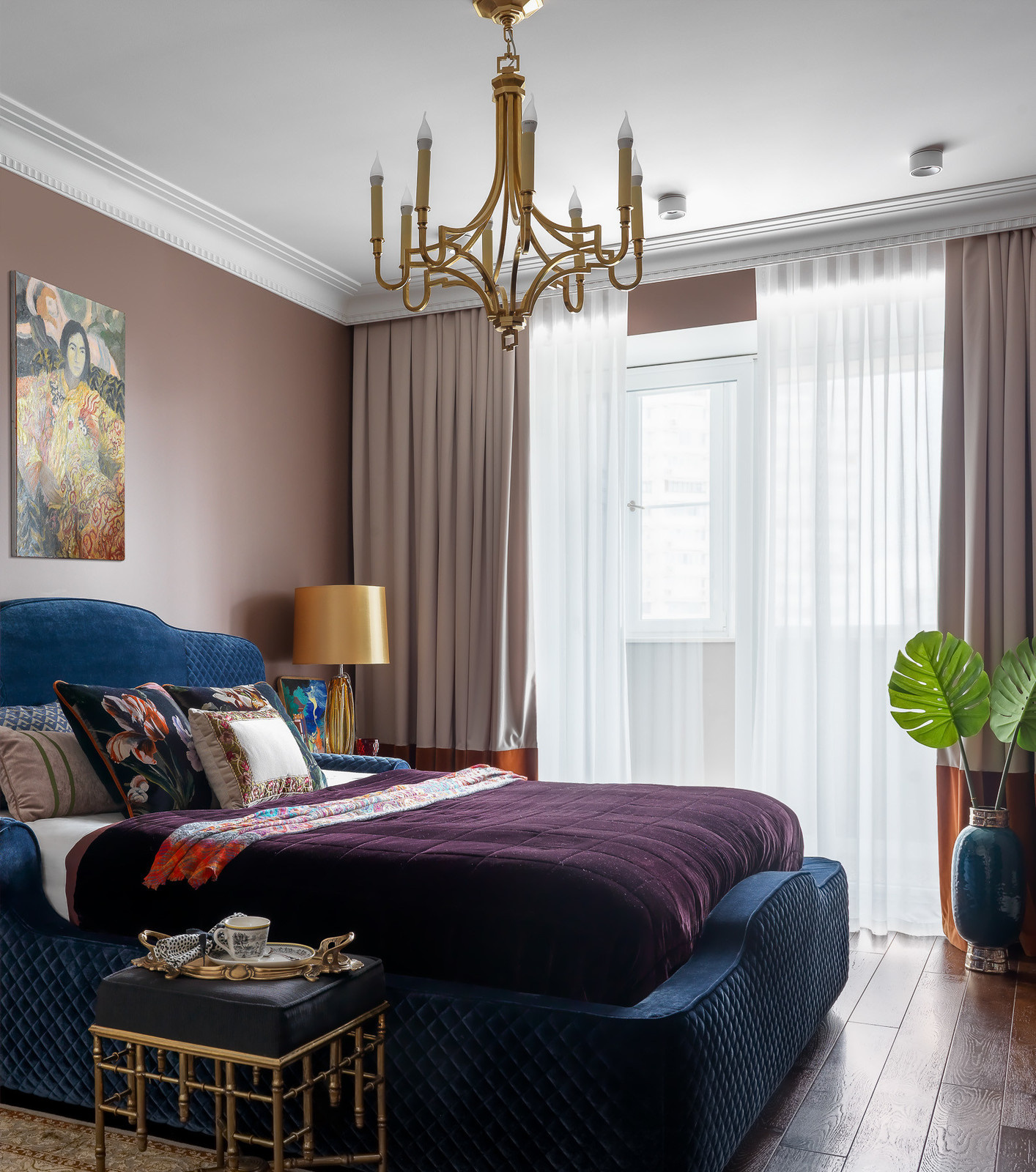 Семейная квартира в ярких красках