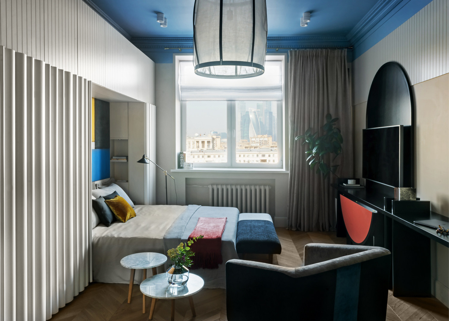 Проект недели: Спальня и... столовая — в комнате 20 кв.м