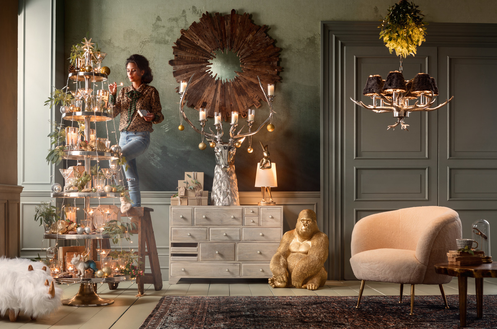 Интерьер COZY CHRISTMAS