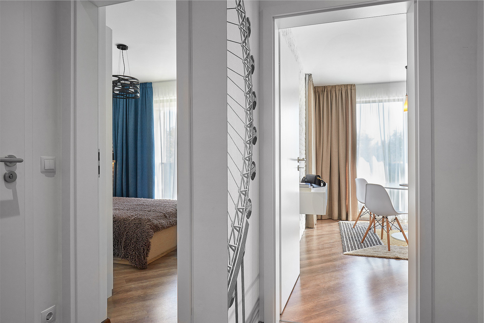 Two apartments
