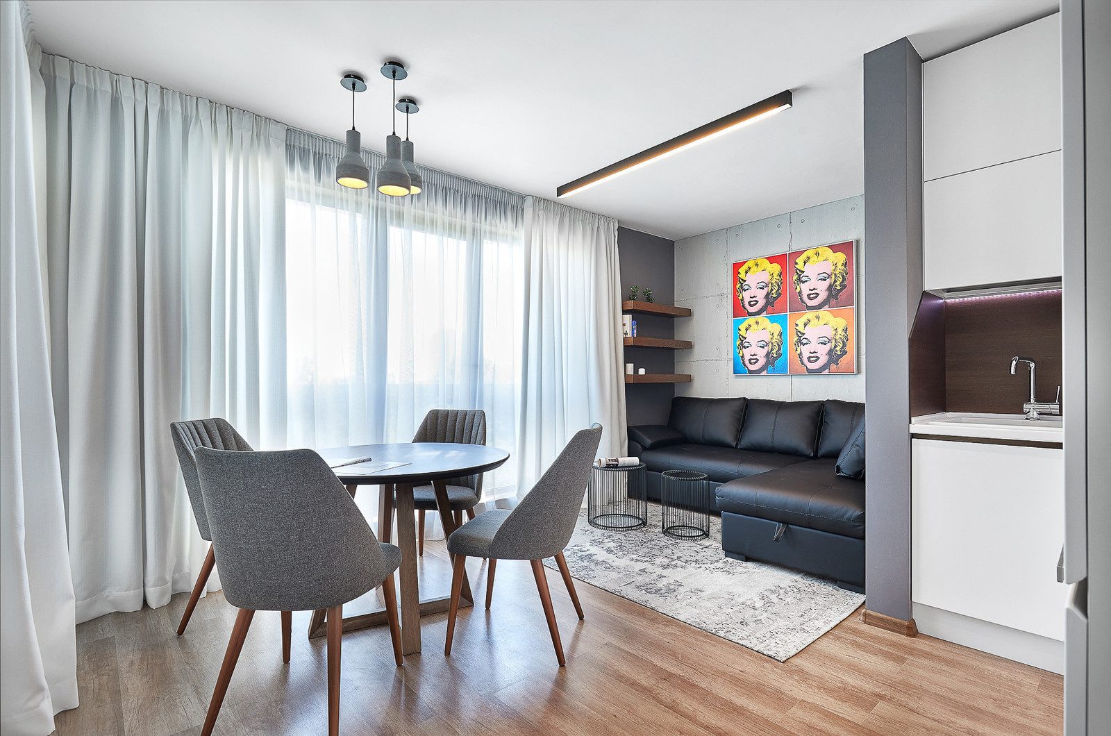 Two apartments