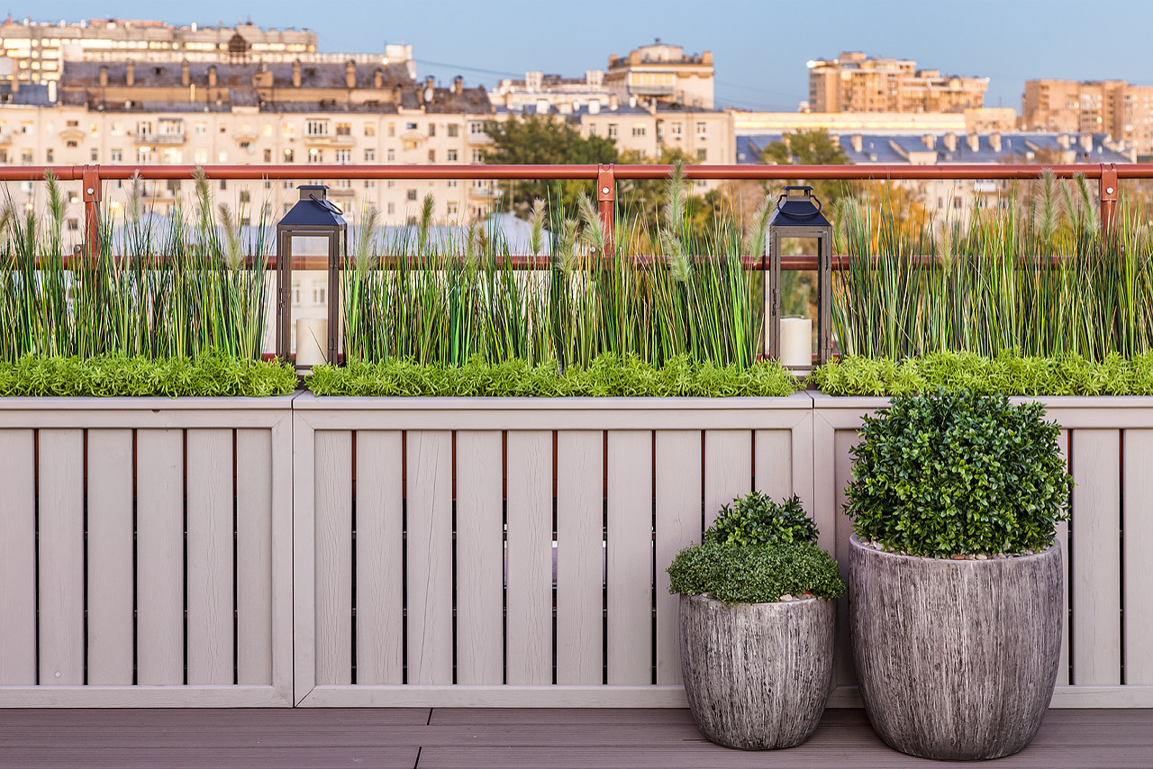 Терраса на крыше