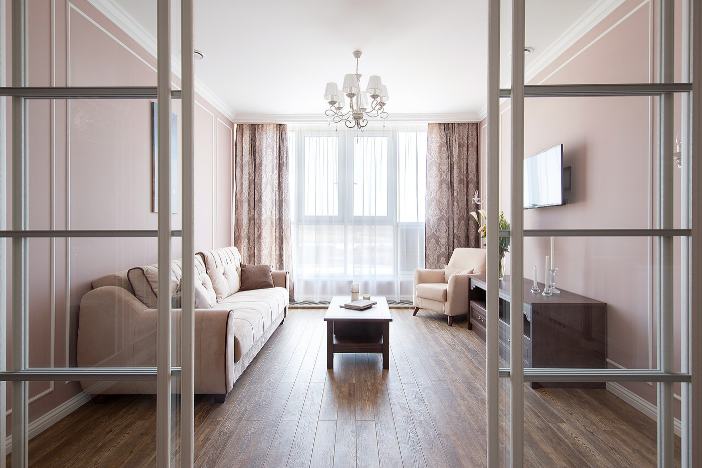 Обложка проекта: Проект гостиной в ЖК "Дубровка"