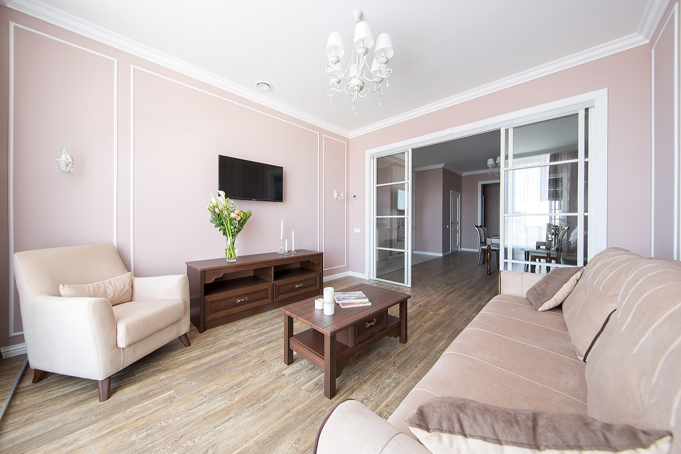 Двухкомнатная квартира 80 кв.м. в ЖК "Дубровка"