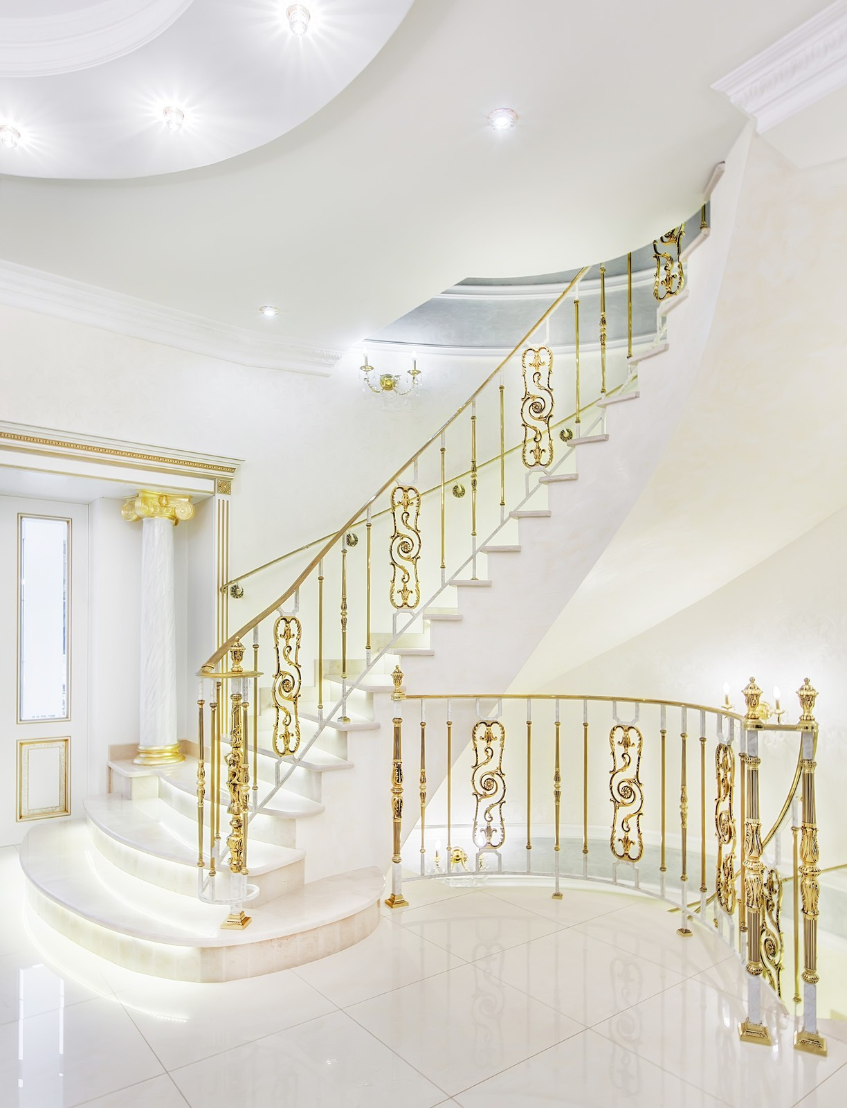 Латунные ограждения