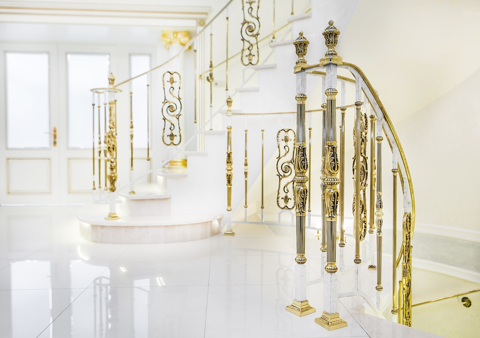 Латунные ограждения