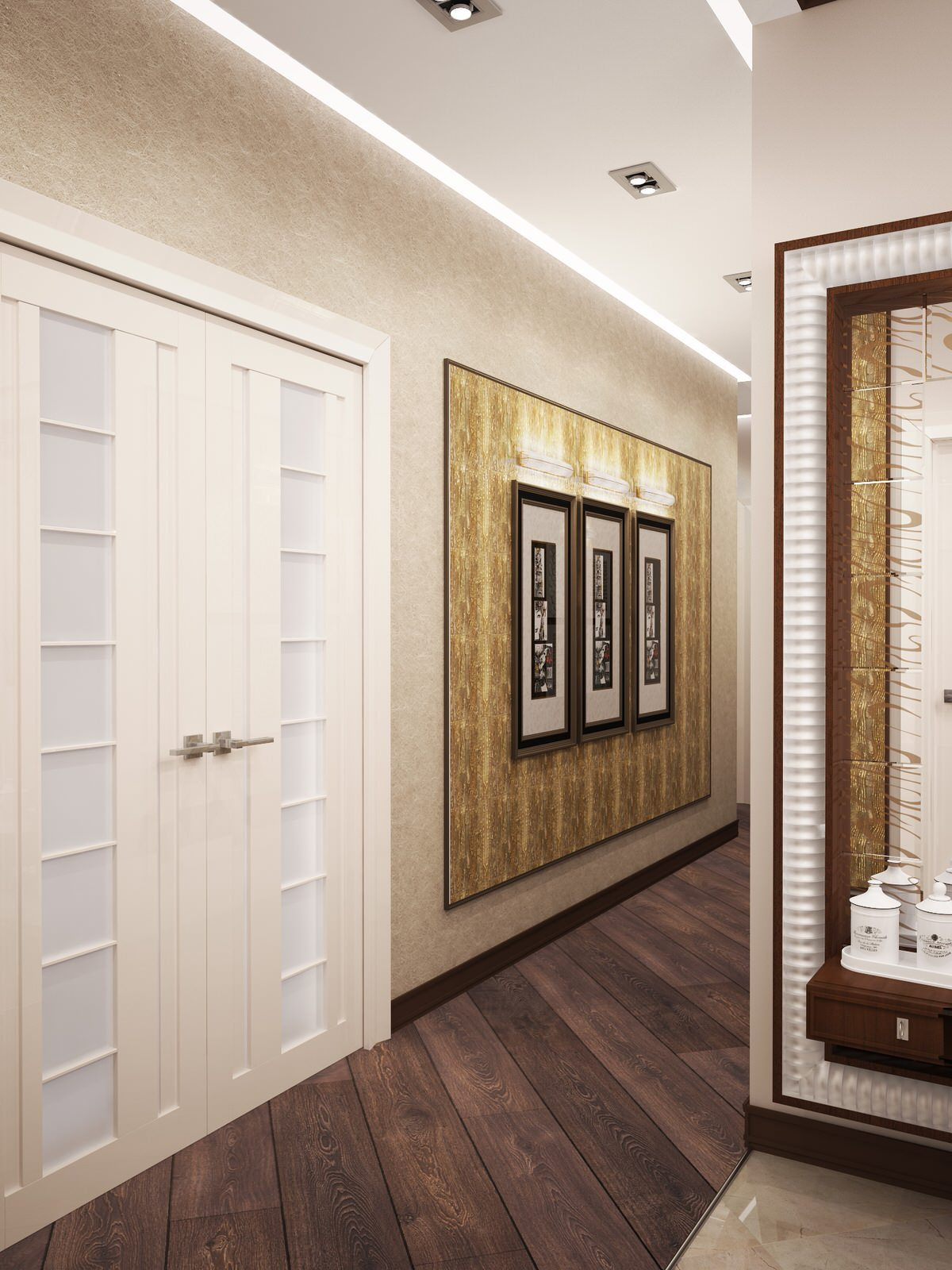 3-х комнатная квартира в ЖК Мичуринский, 107 кв.м.