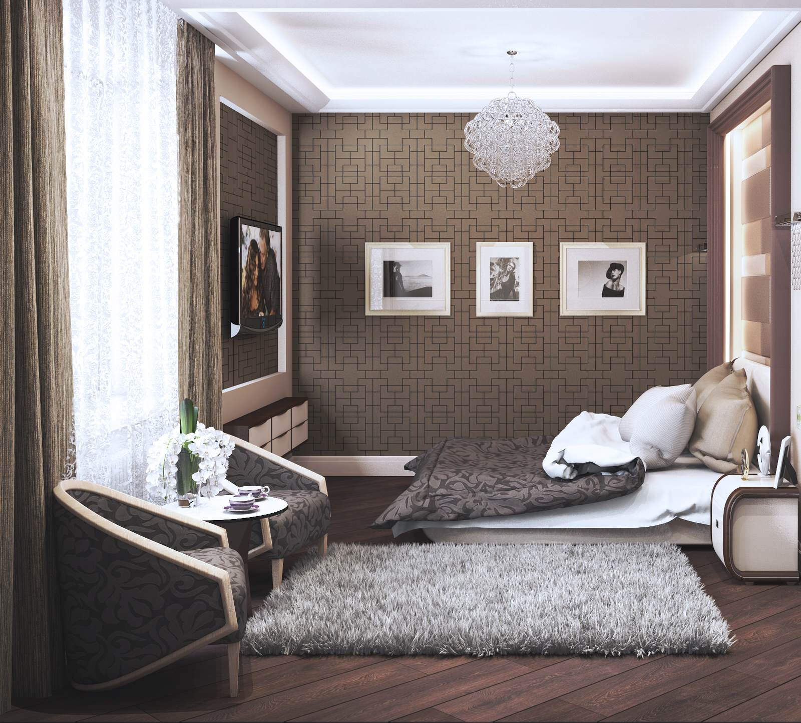 3-х комнатная квартира в ЖК Мичуринский, 107 кв.м.