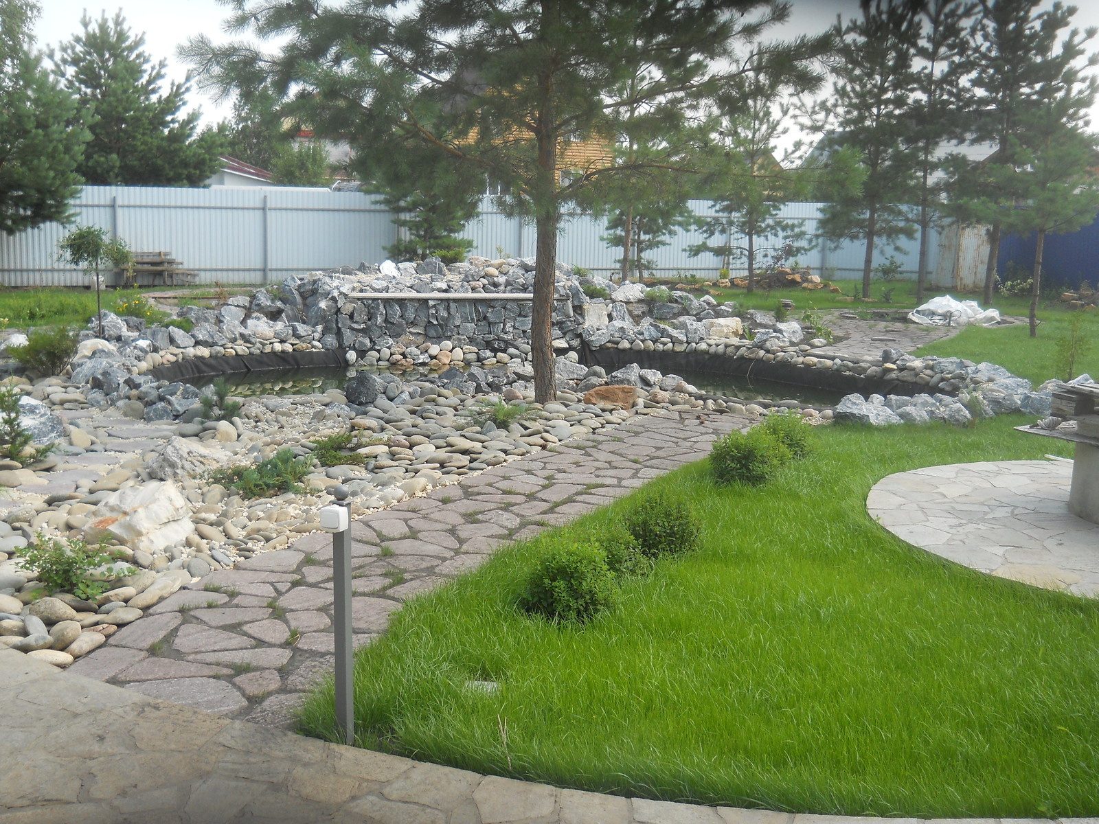 Благоустройство территории участка