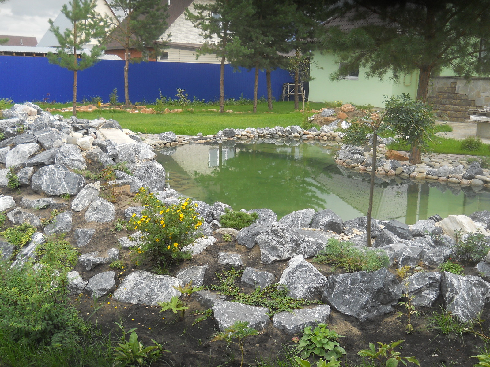 Благоустройство территории участка