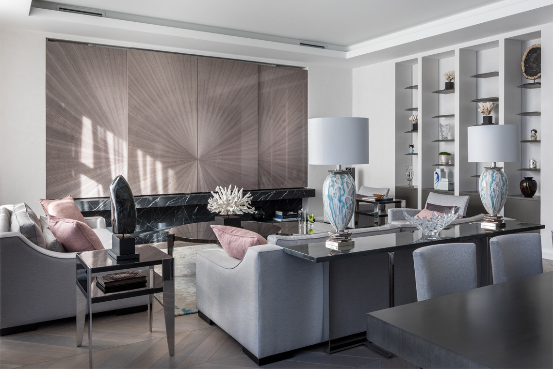 Интерьер квартиры в зефирных тонах