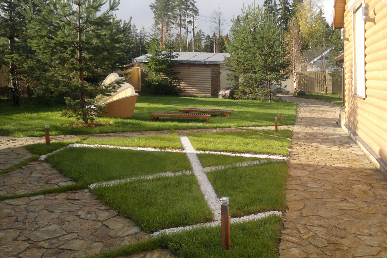 Пергола Благоустройство загородного участка