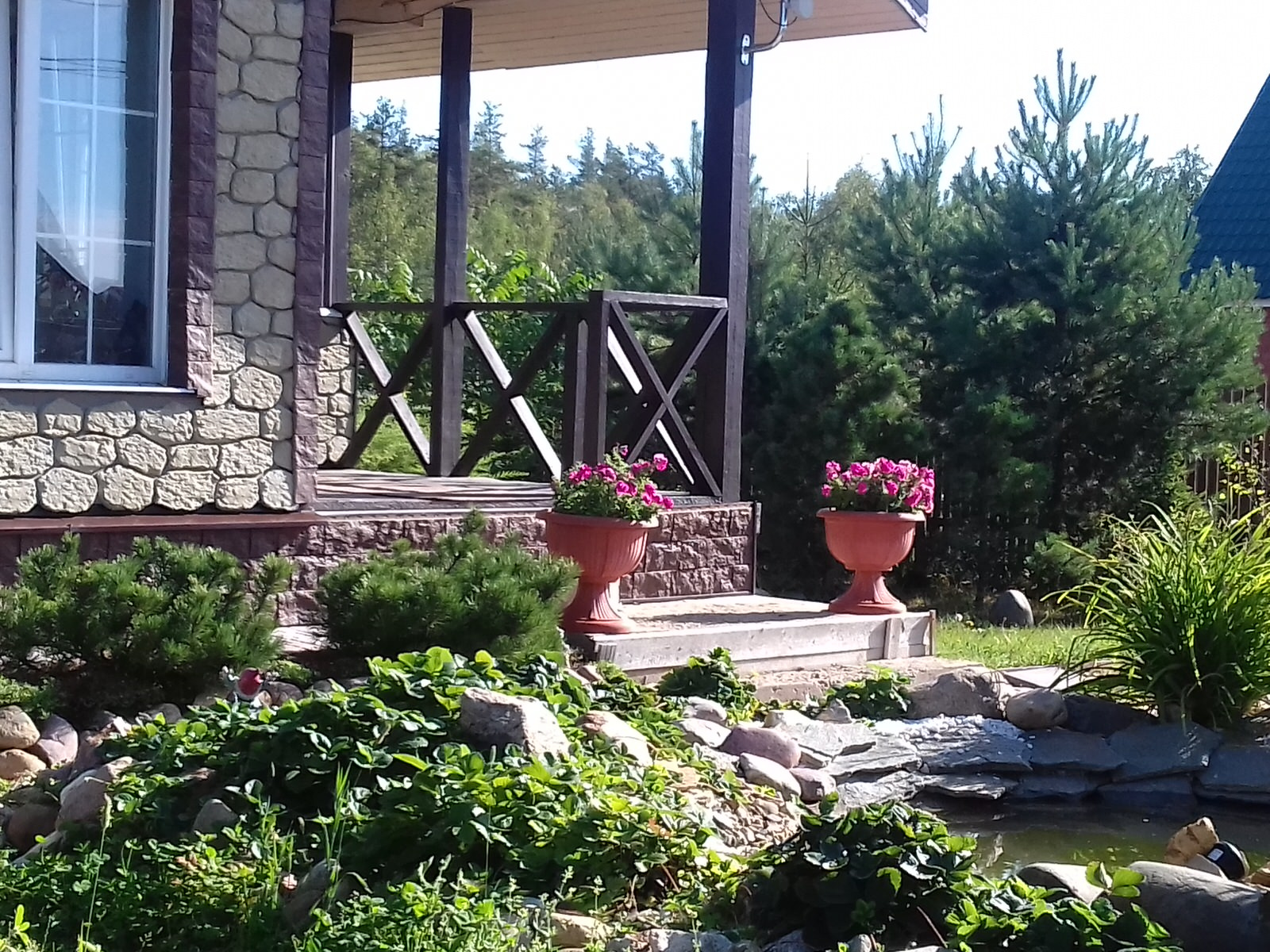 Дизайн дачи "Добрая сказка. Часть 2: Дом у водопада"