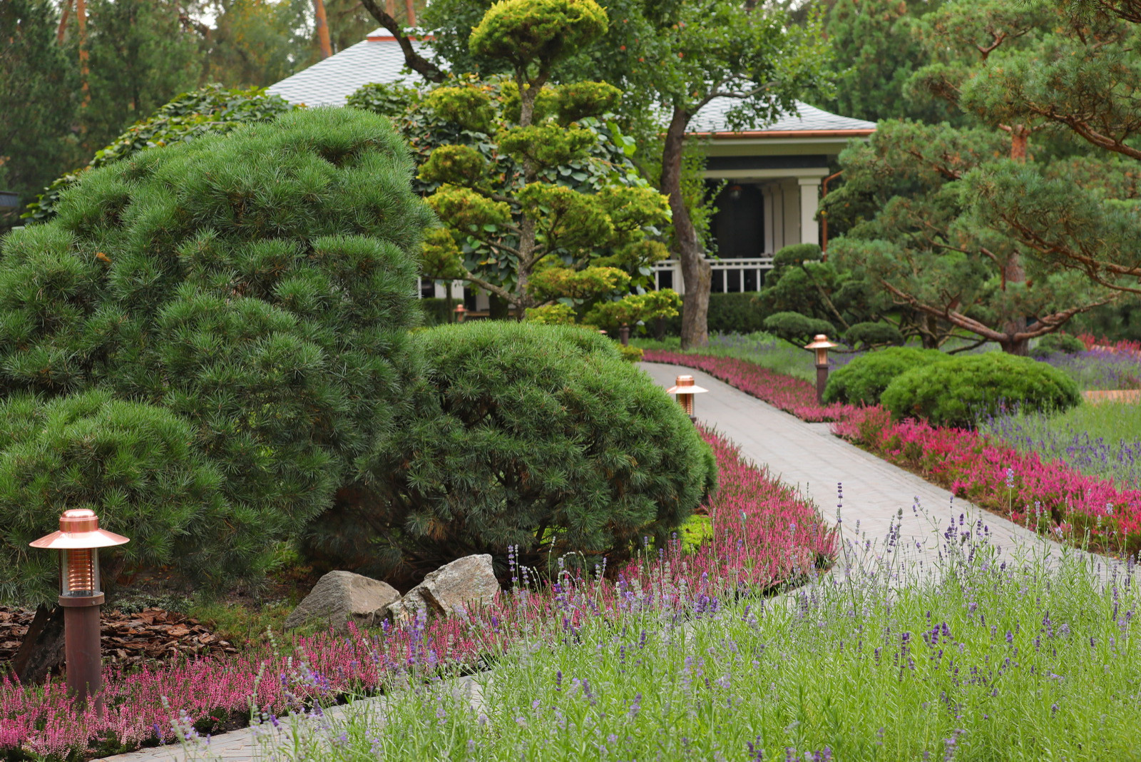 Коттеджный сад в Барвихе (дизайн и исполнение компании "Imperial Garden")