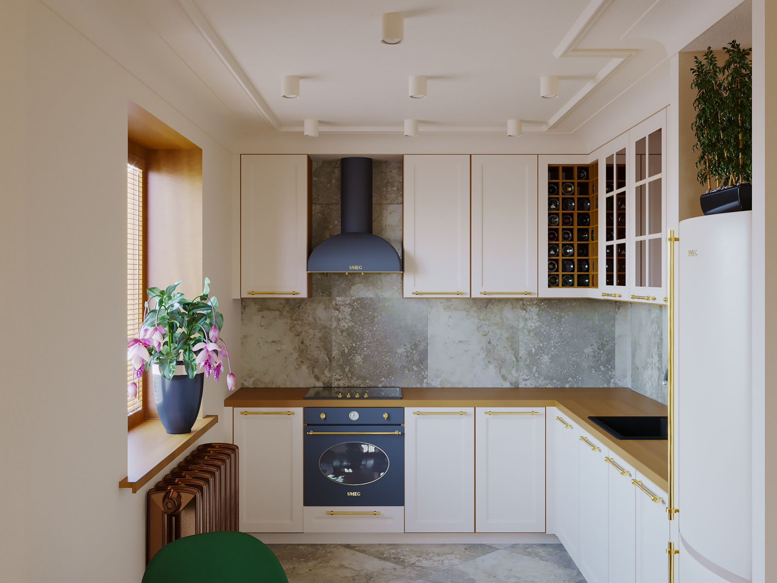 Весенний интерьер