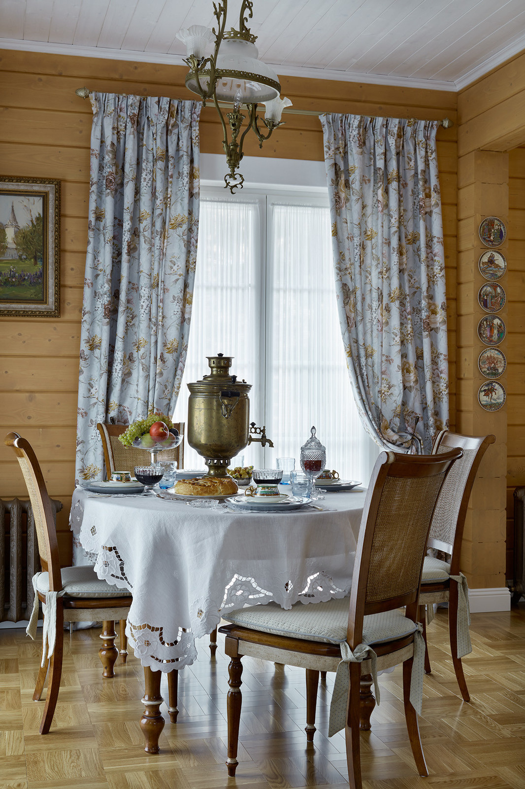 "Русская усадьба". Загородный дом в классическом стиле