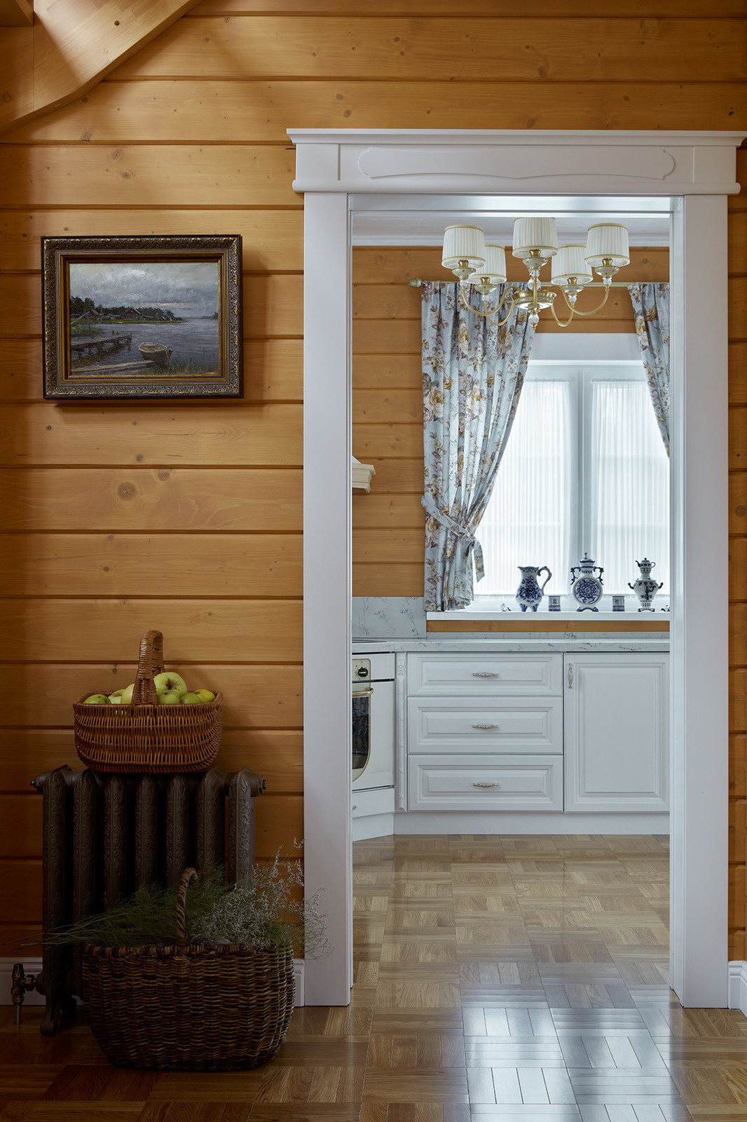 "Русская усадьба". Загородный дом в классическом стиле