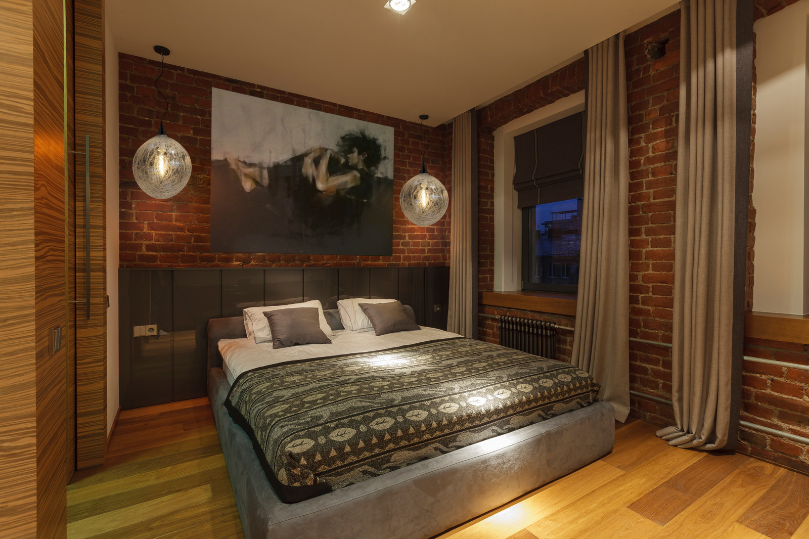 Lamps in the interior