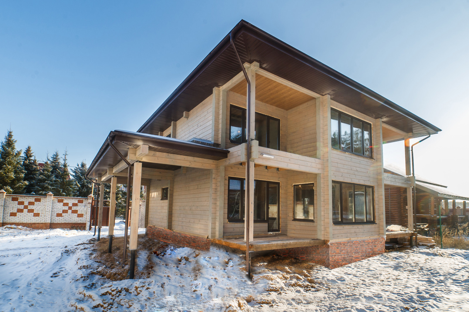 Дом в стиле лофт