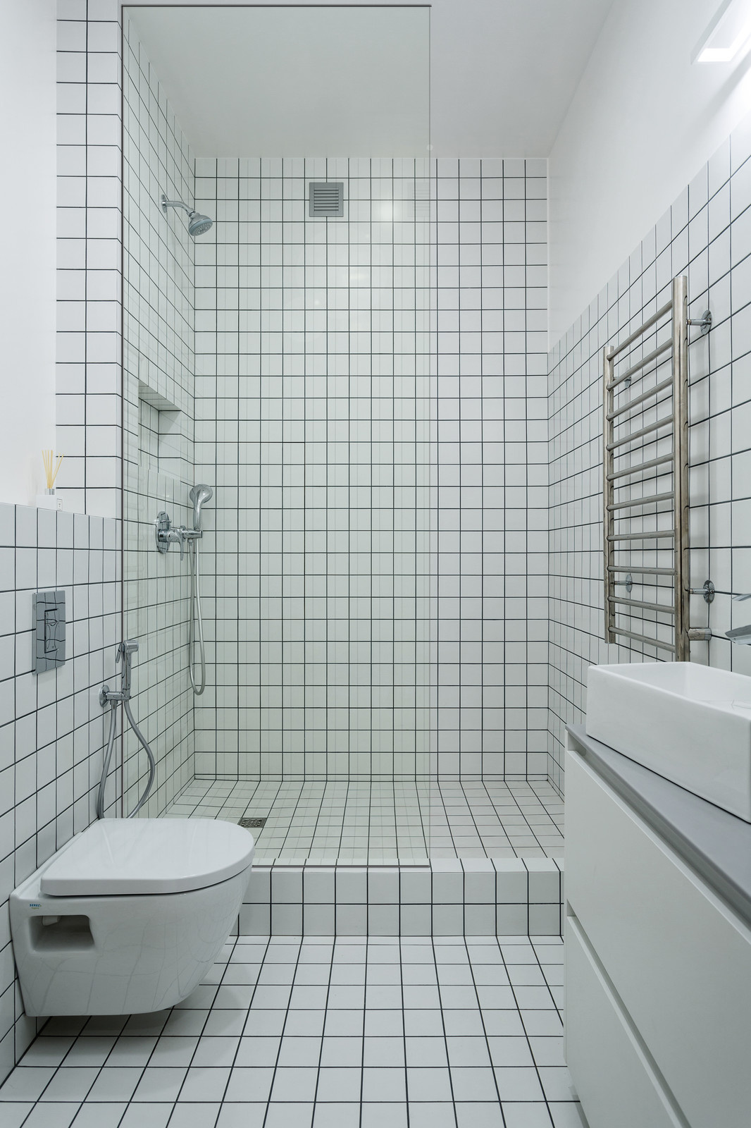Минималистическая студия в Сколково