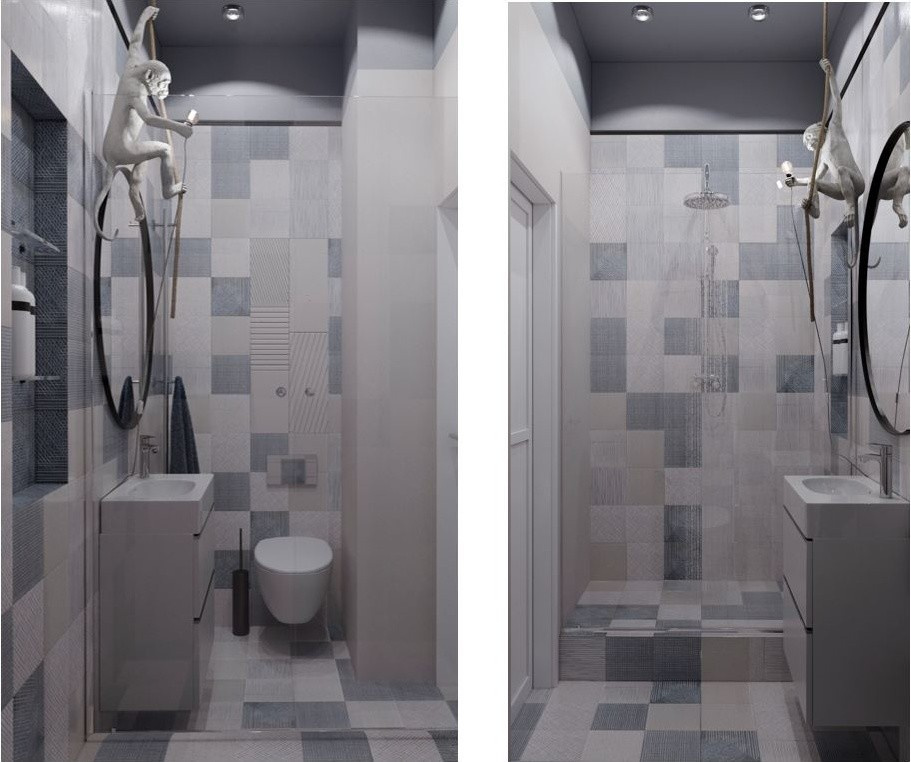 Дизайн-проект трехкомнатной квартиры в ЖК "Платинум"