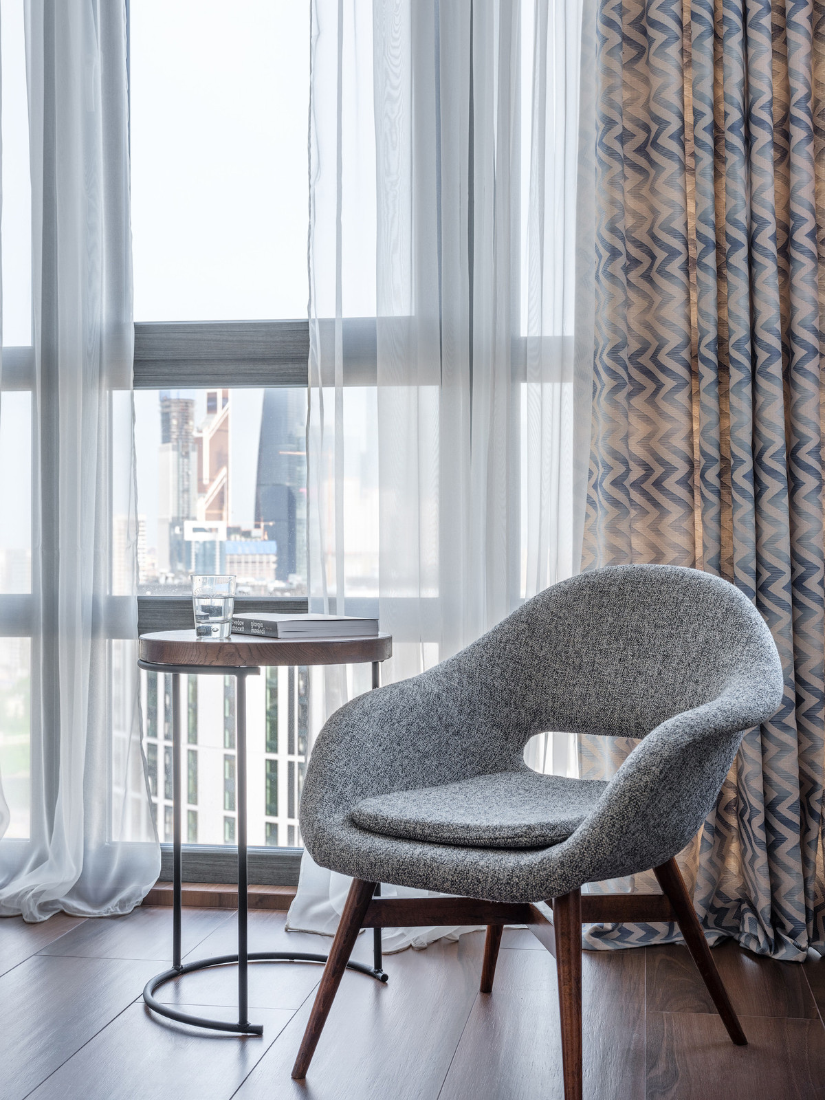 Квартира с видом на Москва-сити