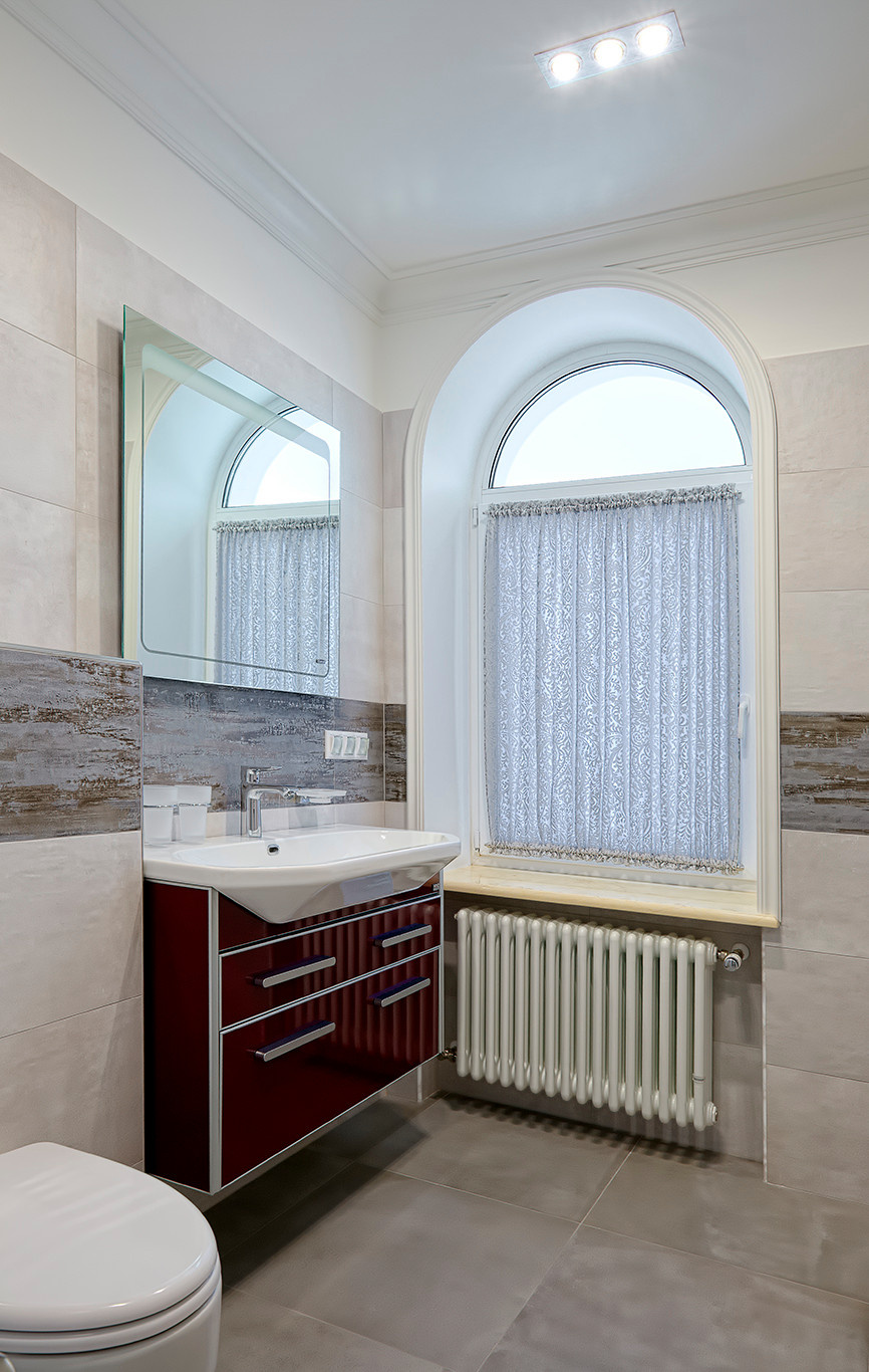 Ванная в загородном доме