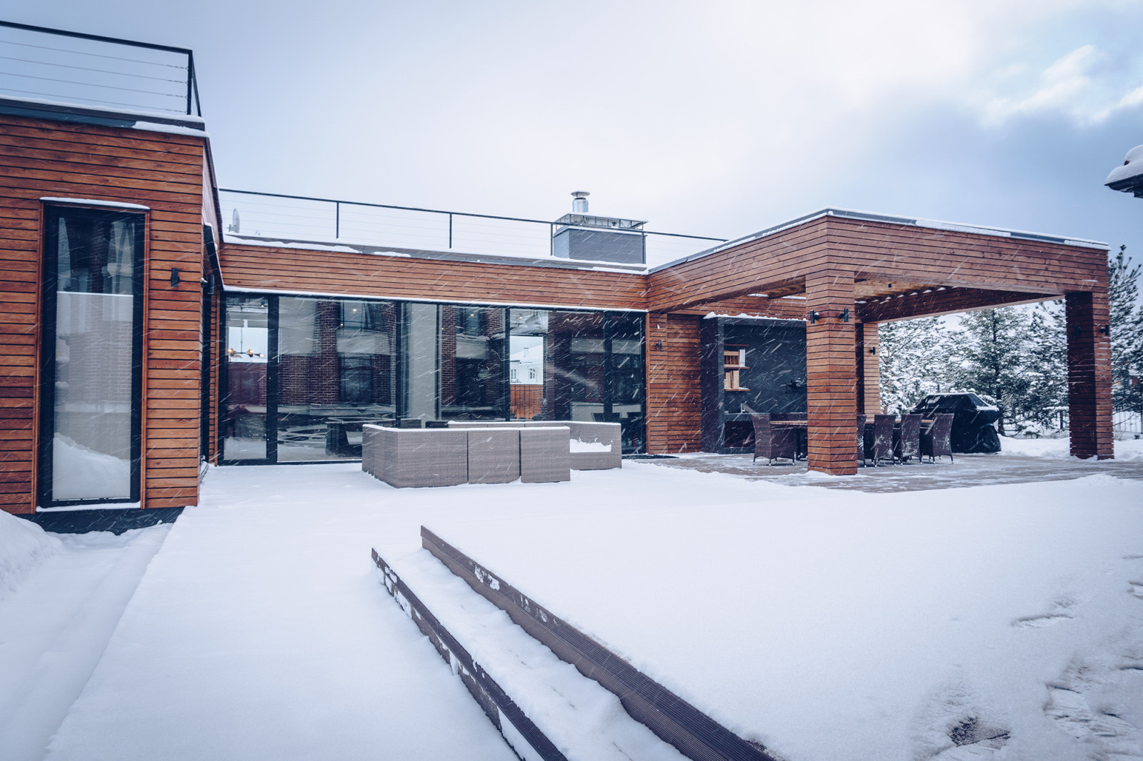 Обложка проекта: Гостевой дом в коттеджном поселке Монтевиль