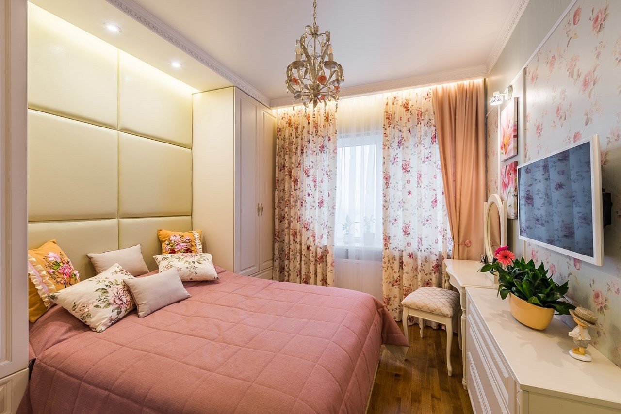 Дизайн маленькой спальни