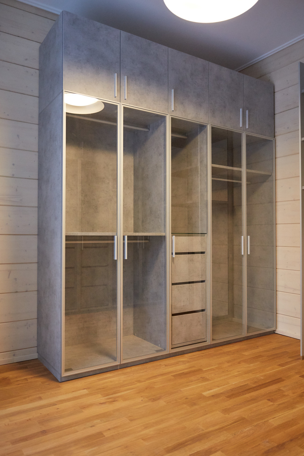 Гардеробная комната RPS (серебро) & Cornice raumplus