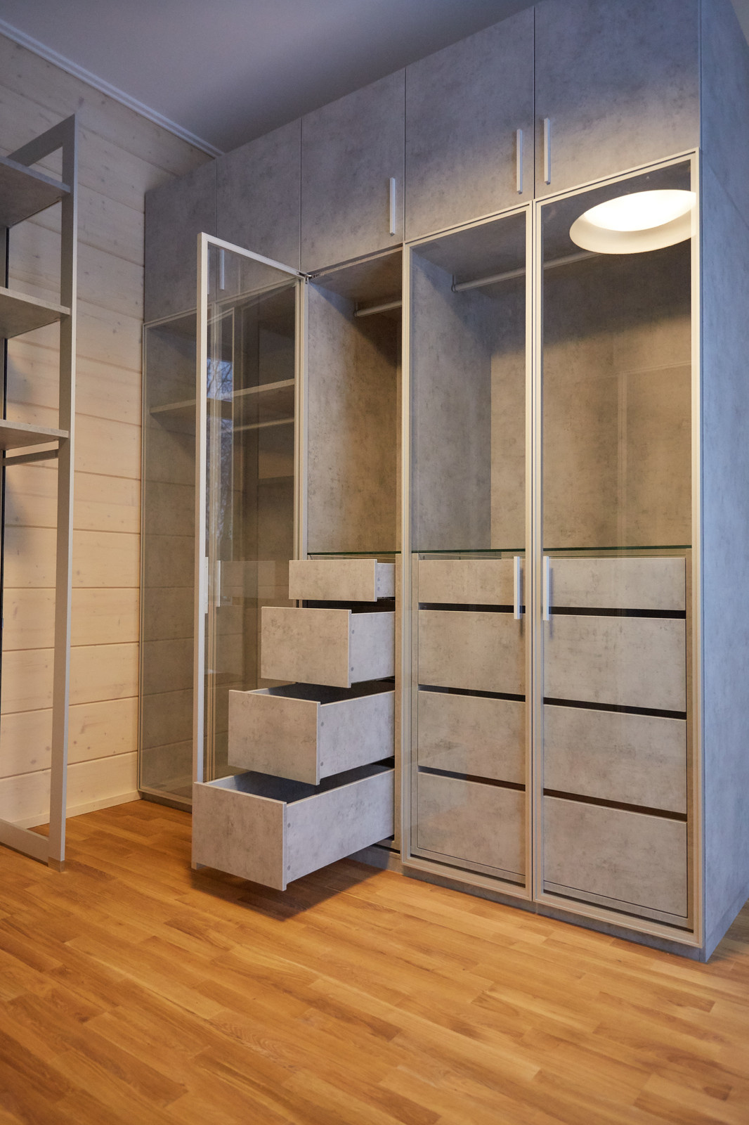 Гардеробная комната RPS (серебро) & Cornice raumplus