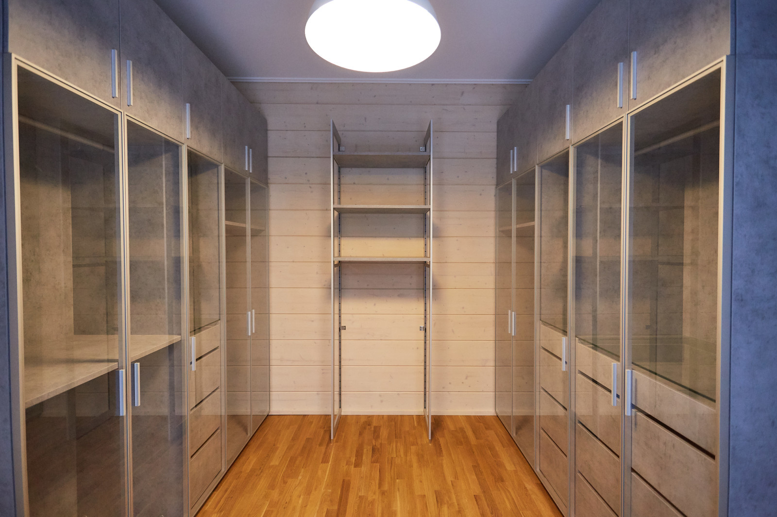 Гардеробная комната RPS (серебро) & Cornice raumplus