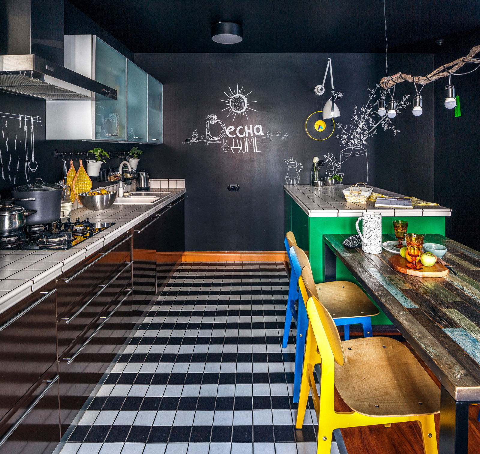 Houzz тур: Квартира с ярким настроением в Самаре