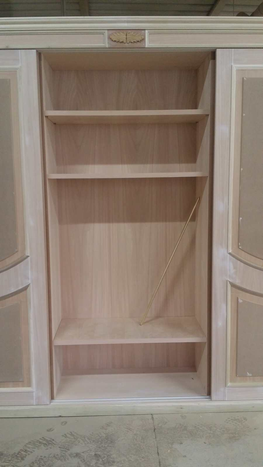 Armadio scorrevole decorato