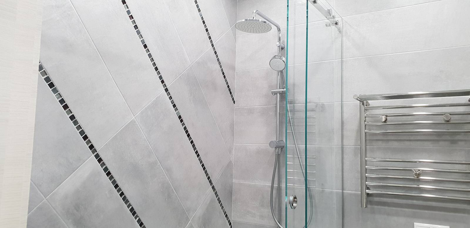 Ванные, душевые комнаты. Работы Компании Бабич.