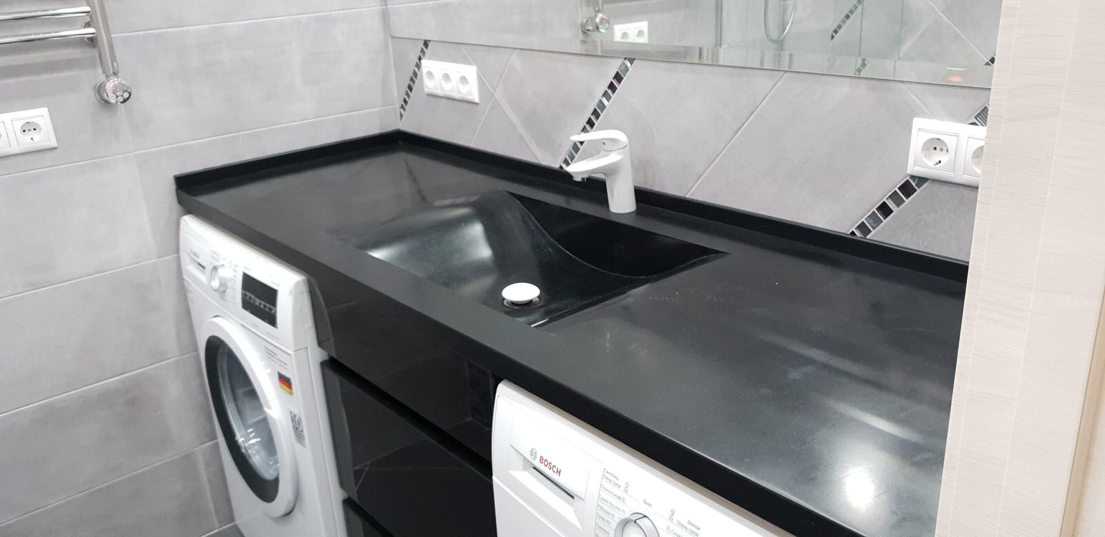 Ванные, душевые комнаты. Работы Компании Бабич.