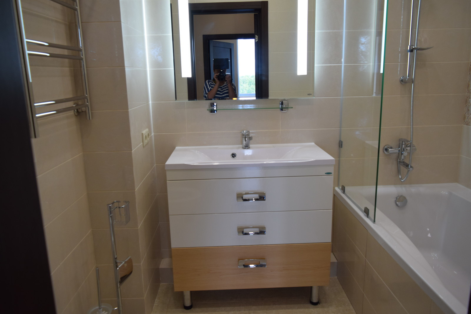 Ванные, душевые комнаты. Работы Компании Бабич.