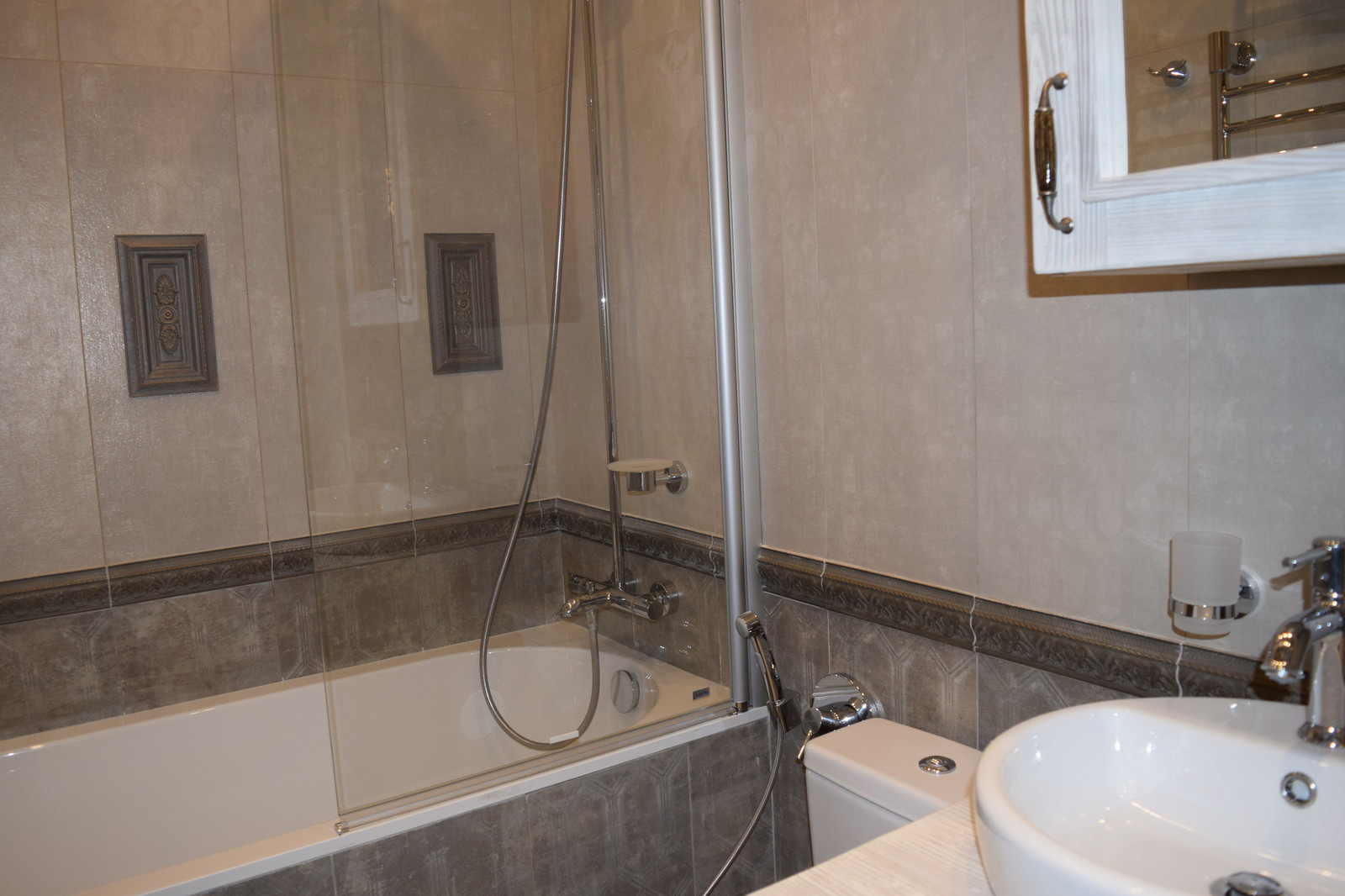 Ванные, душевые комнаты. Работы Компании Бабич.