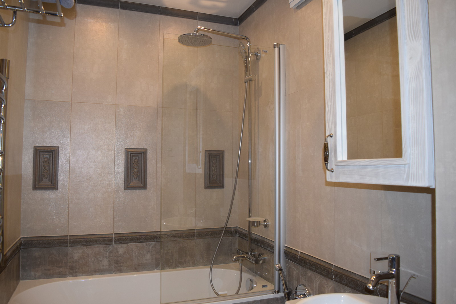 Ванные, душевые комнаты. Работы Компании Бабич.