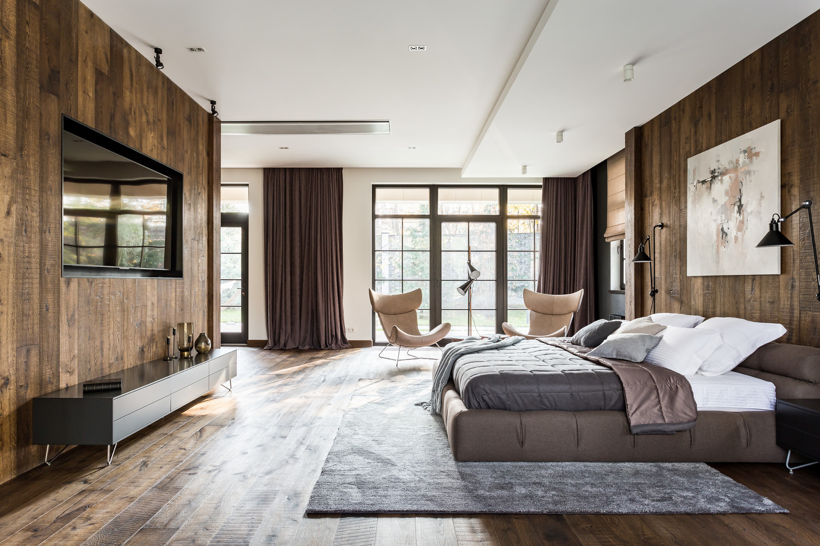 Современное шале в Подмосковье