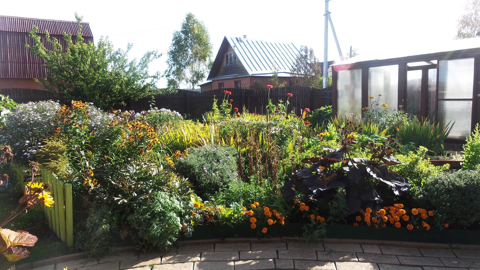 Обложка проекта: Цветники и композиции