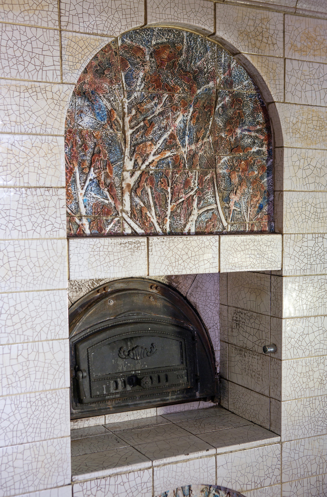 Печь "Русская лазурь"