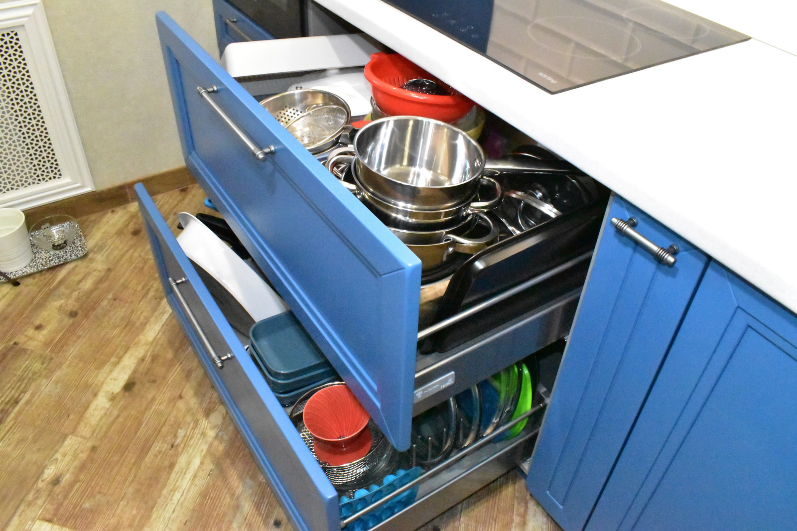 Кухня из массива дуба Сицилия Ral и CS