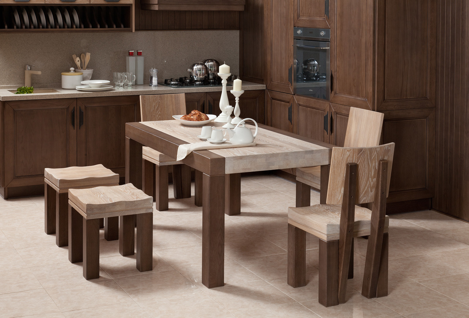 Кухонный гарнитур "Агата" дуб