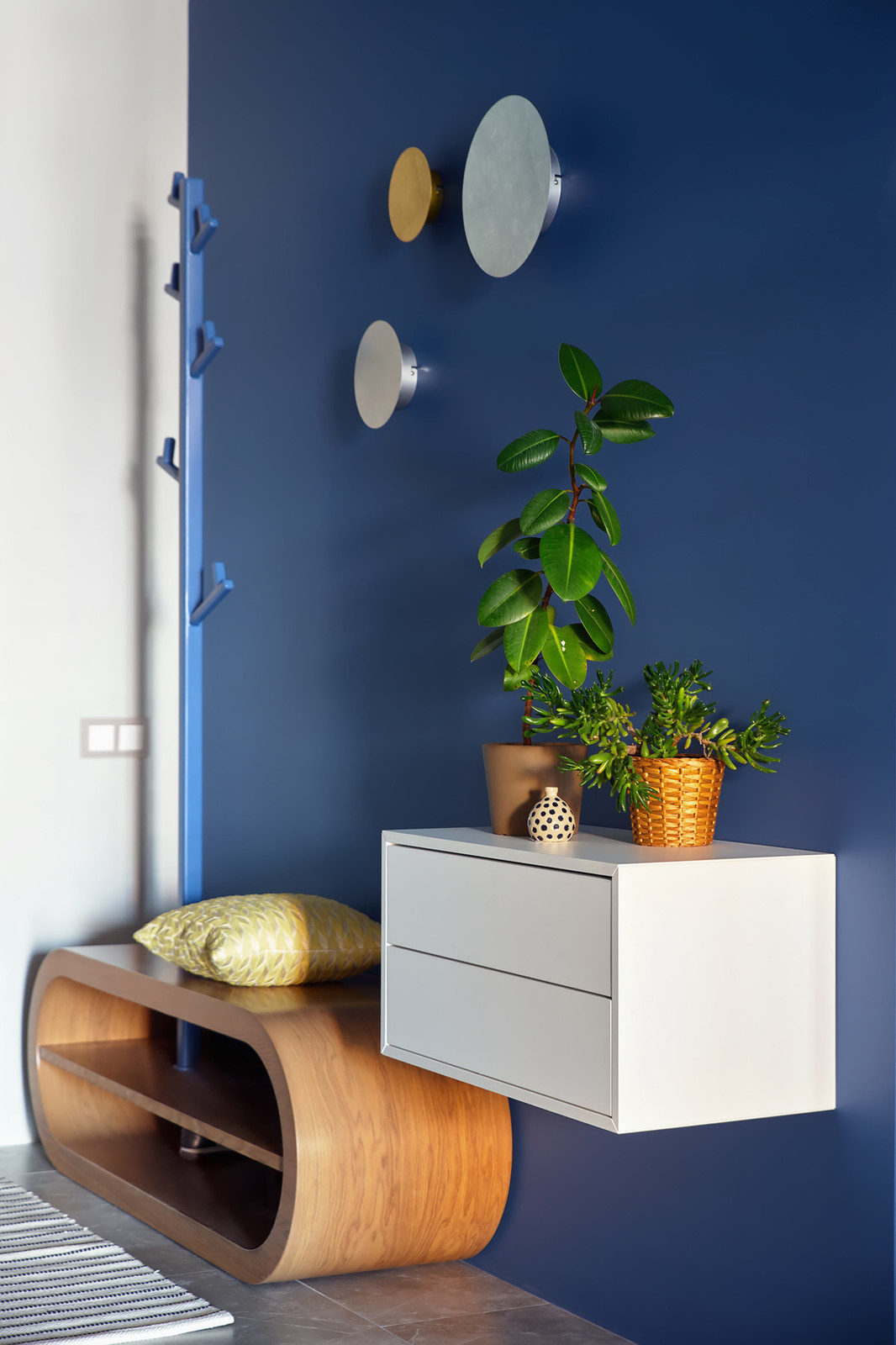 Маленькая квартира с морскими мотивами в Москве