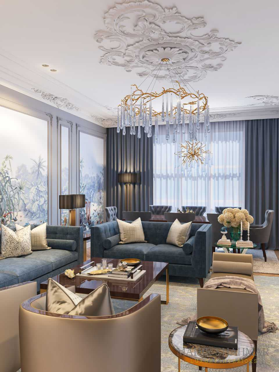 Living room.LUXURY.