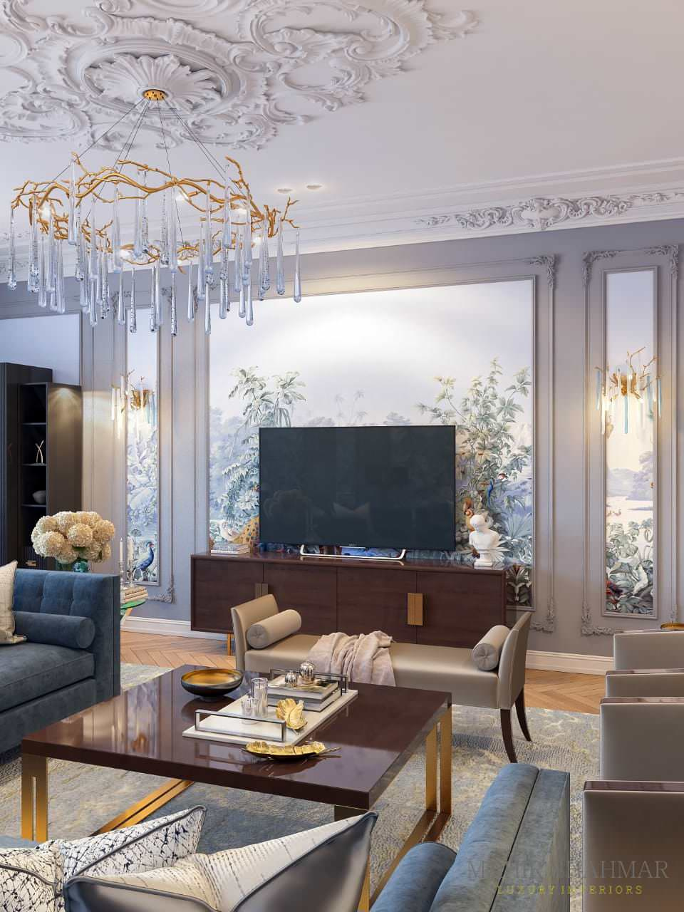 Living room.LUXURY.